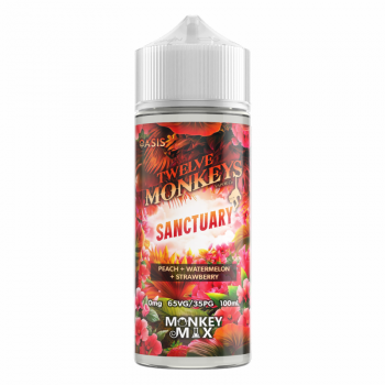 12Monkeys Shake & Vape - Sanctuary ZHC Oasis 100ml 00mg