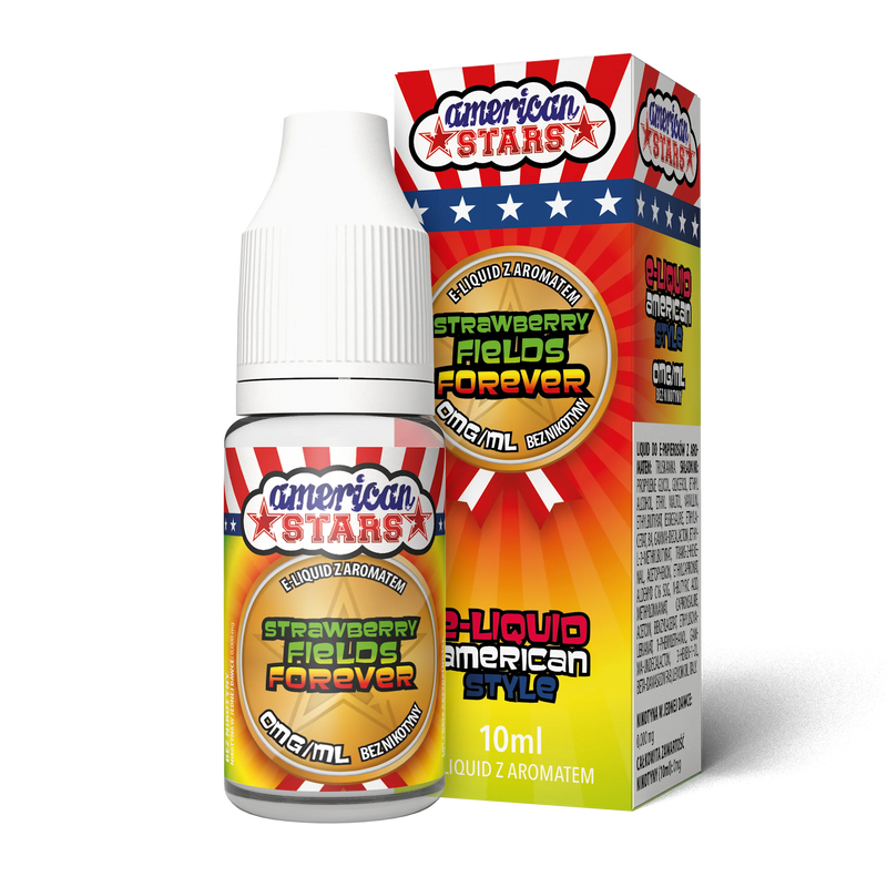 American Stars - Red Fields Forever (Strawberry Fields Forever) - 3MG