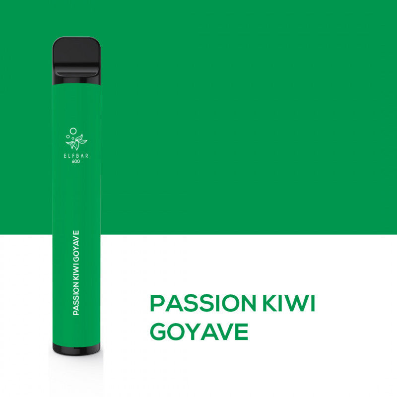 Elfbar 600 Disposable 2ml 20mg - Passion Kiwifruit Guava