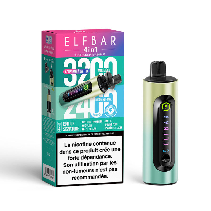 Kit 4in1 ELFBAR Signature Edition 20mg