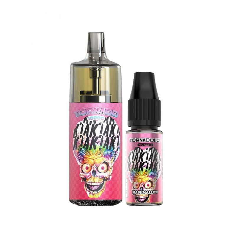 Tornado 10000 Puff Kit 800mah 10ml - Mashmallow 20mg