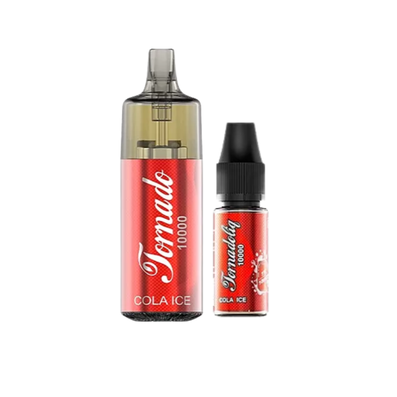 Tornado 10000 Puff Kit 800mah 10ml - Cola Ice 20mg