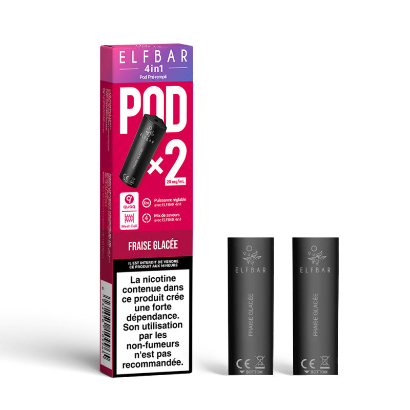 Elfbar 4in1 Pods - Frozen Strawberry - 2Pcs - 20mg