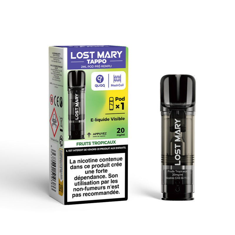 Lost Mary Pod Tappo 2ml 20mg - Tropical Fruit