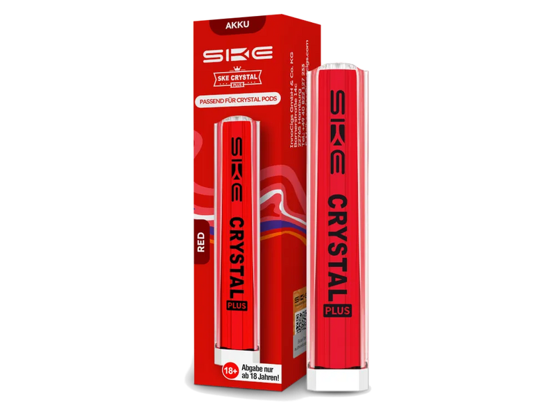 SKE Crystal Plus Pod-Kit Red