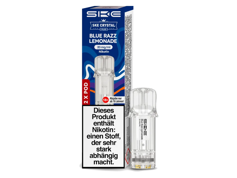 SKE Crystal Plus Prefilled Pods - Blue Razz Lemonade