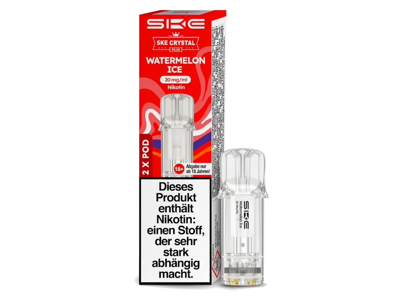 SKE Crystal Plus Prefilled Pods - Watermelon Ice