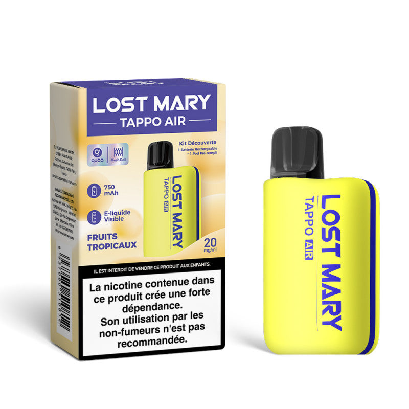 Lost Mary Starter Kit Tappo Air 20mg -  Yellow / Tropical fruit